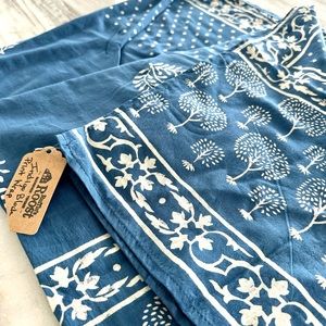 Blue and Cream colored Wrap/Scarf